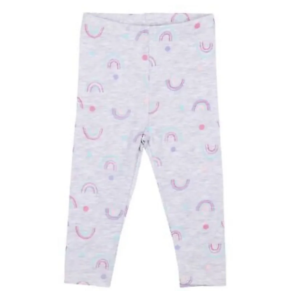 Pekkle Infant 8- piece clothing purple rainbow and pink toucan set 12 month